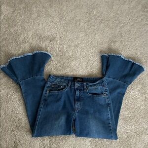 Joseph Ribkoff Medium Blue Flare Jeans